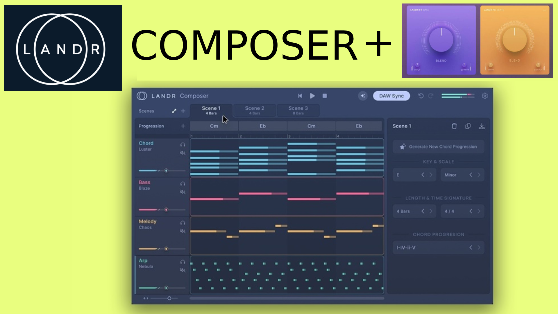 LANDR LANDR COMPOSER & MORE